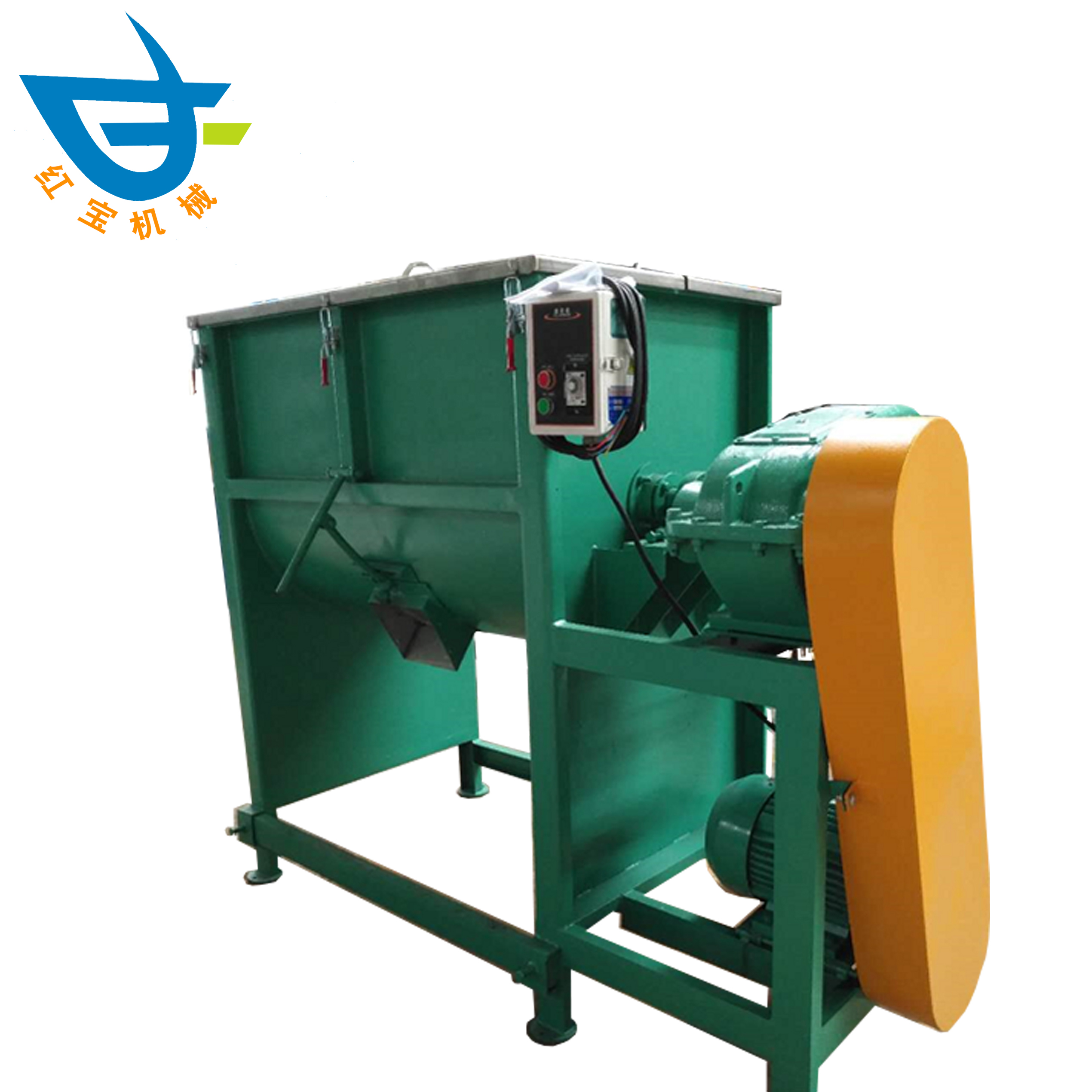 環(huán)保型除渣劑臥式攪拌機廠家訂制整套生產線設備